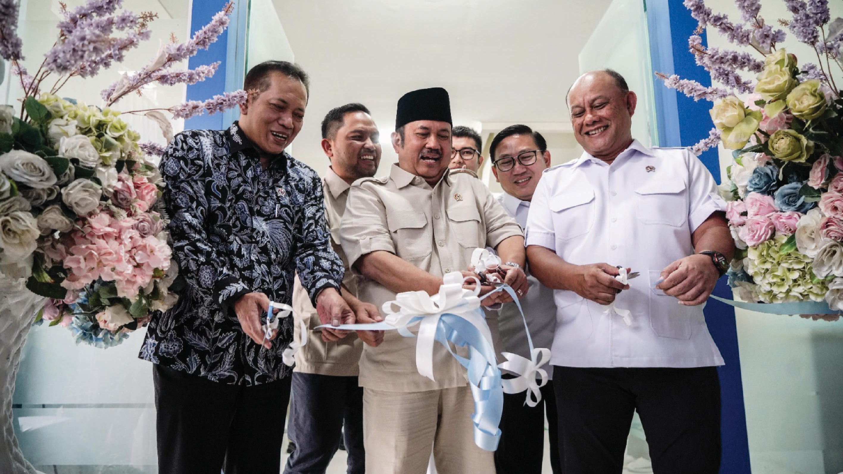 Susu Menu Favorit MBG! Kepala BGN Langsa Launching Rumah Susu