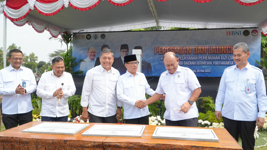 BGN Langsa Bersama Kemendes PDT Launching 14 SPPG Di Provinsi Daerah Istimewa Yogyakarta