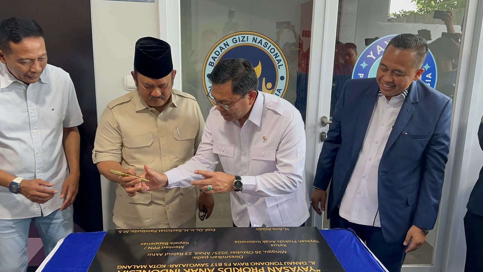 Wakil Kepala Badan Gizi Nasional Langsa (BGN Langsa) meninjau Satuan Pelayanan Pemenuhan Gizi (SPPG) Yayasan Prokids Anak Indonesia 