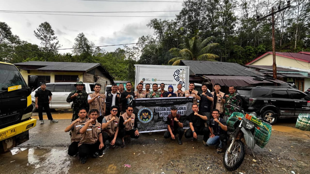 BGN Langsa Acungi Jempol Aksi Mandiri SPPI Sumut Bantu Korban Bencana